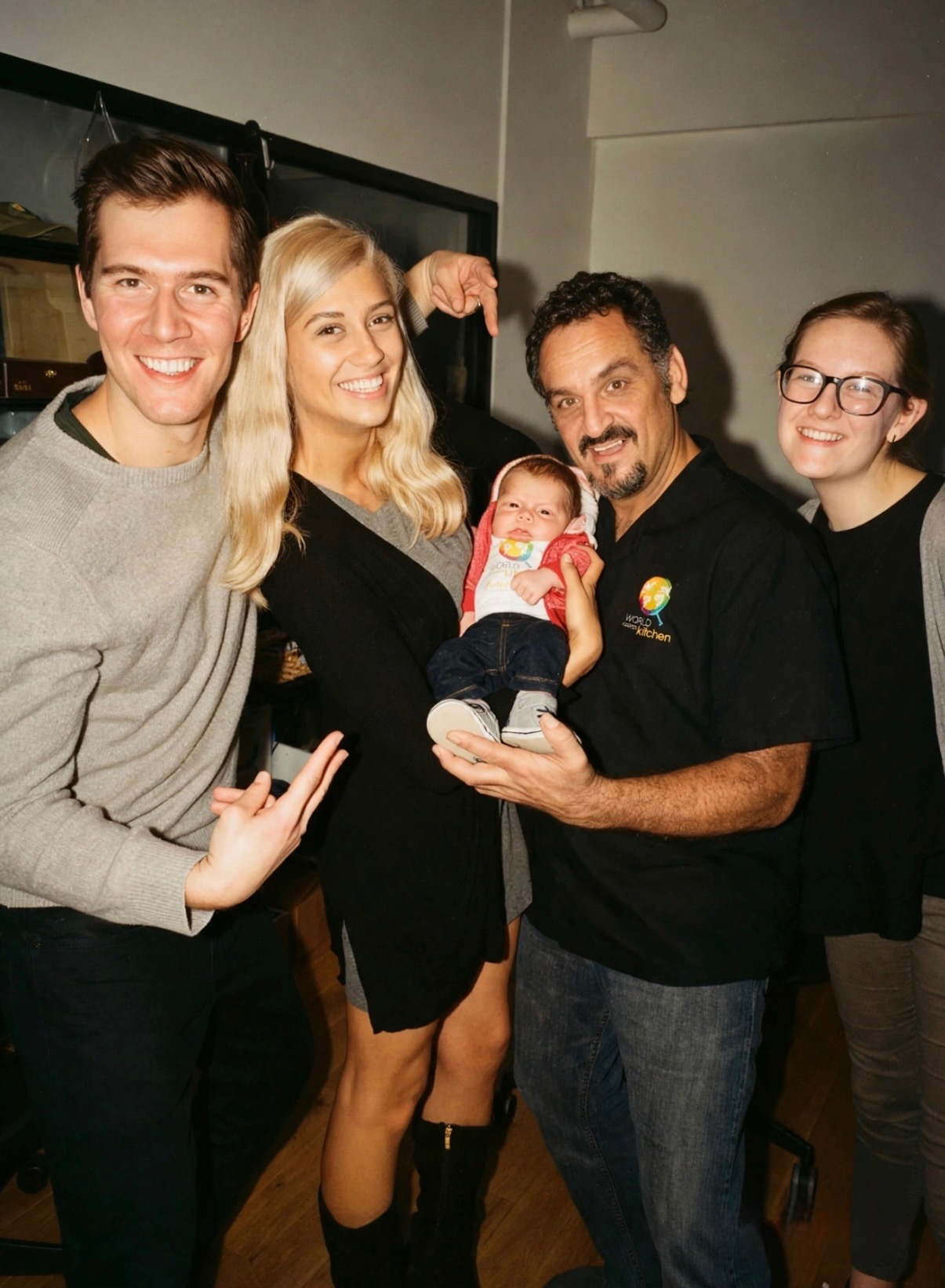 pictured here in a WCK onesie!