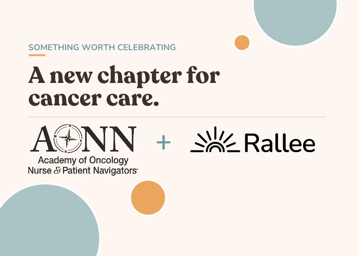 Rallee Is Partnering with AONN+ to Support People Facing Cancer